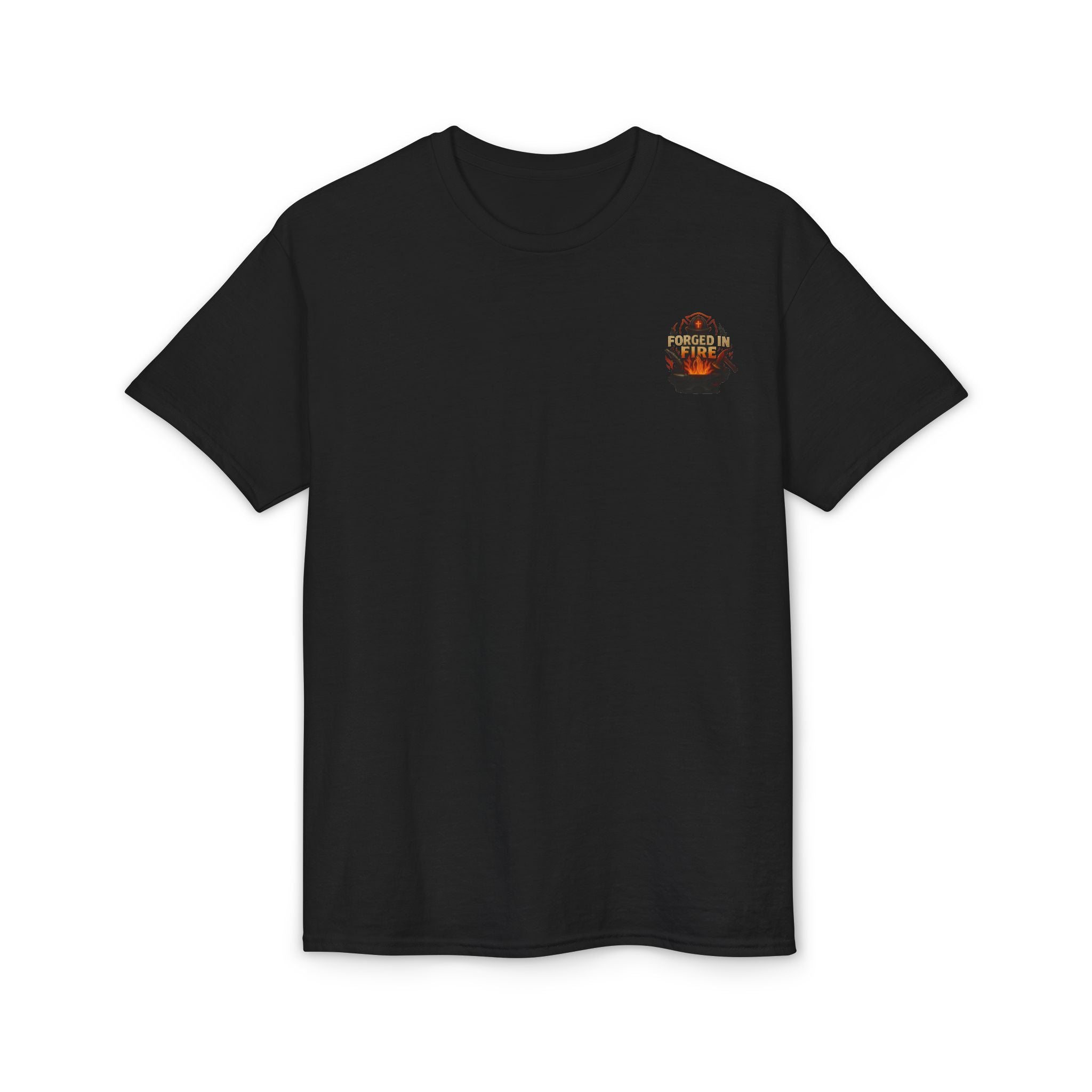 Forged In Fire — Strong Women Firefighter Tee