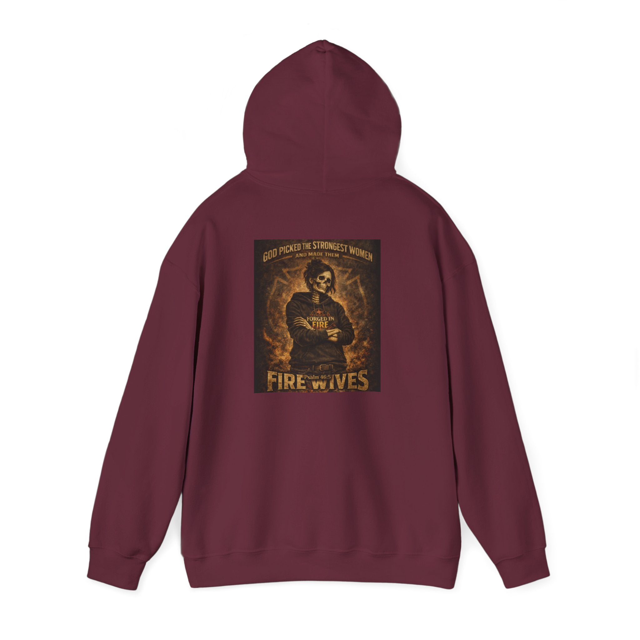 Forged in Fire Hoodie — Firewives Support Pullover