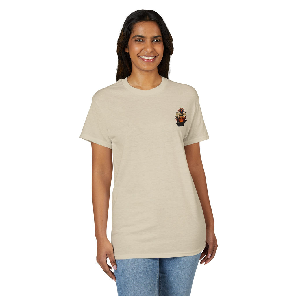 Forged In Fire — Strong Women Firefighter Tee