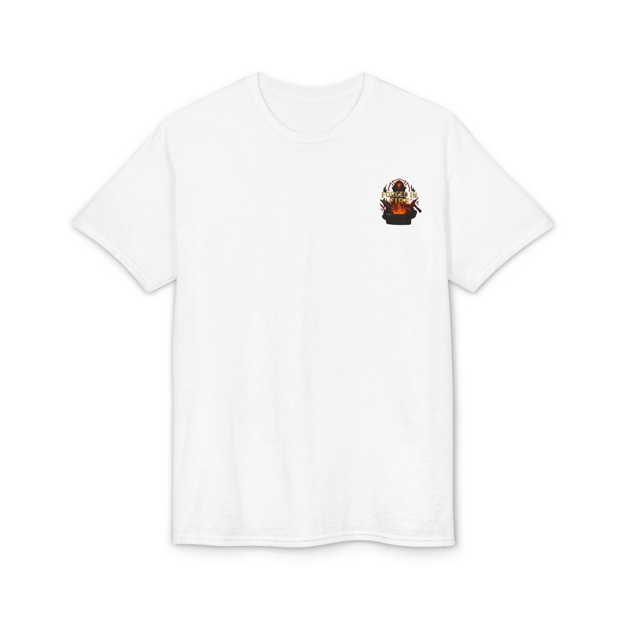 Forged In Fire — Strong Women Firefighter Tee