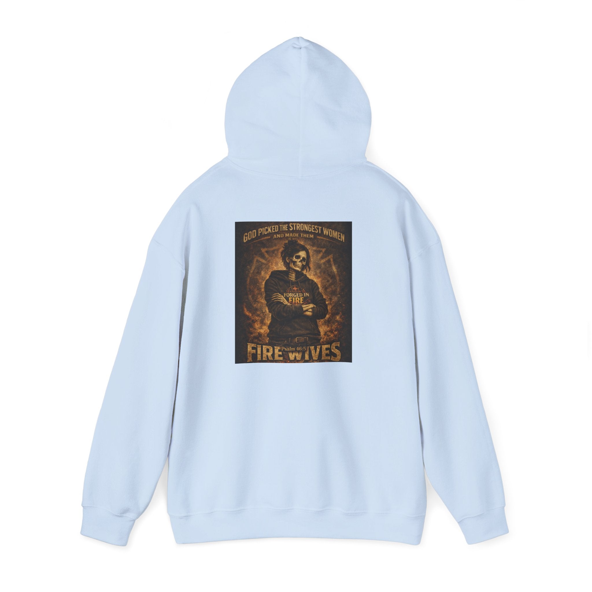 Forged in Fire Hoodie — Firewives Support Pullover