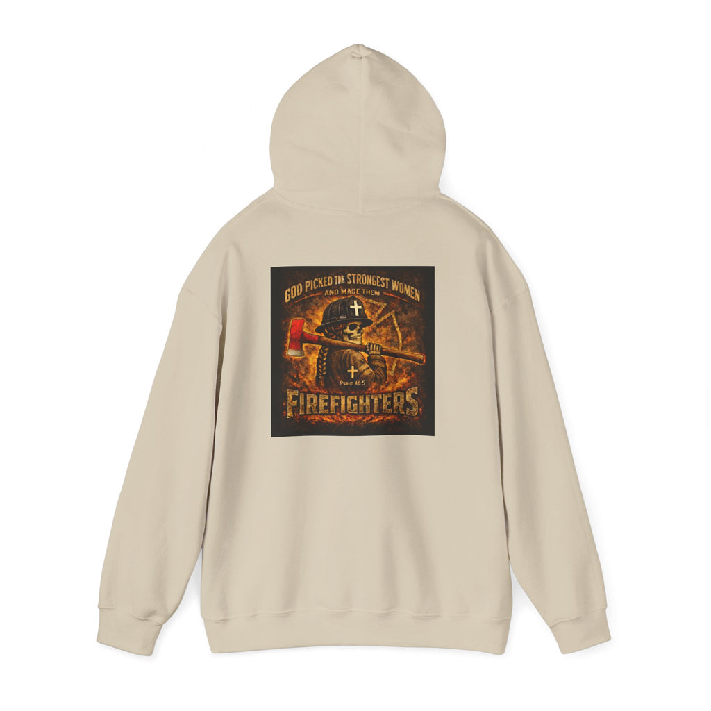 Forged In Fire — Strong Women Firefighter Pullover