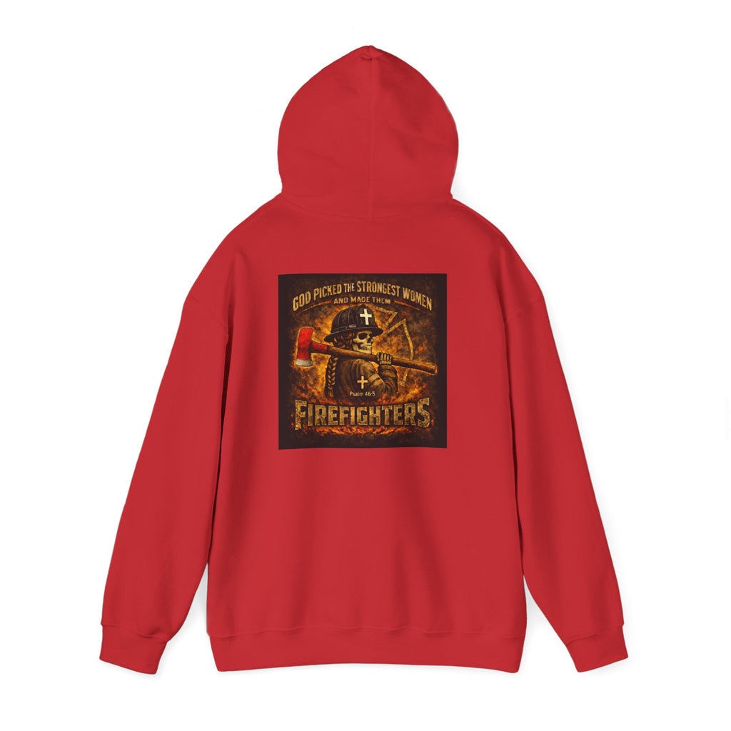 Forged In Fire — Strong Women Firefighter Pullover
