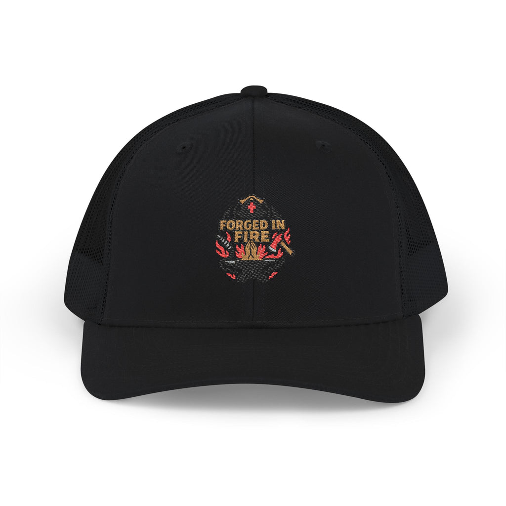 Forged in Fire Embroidered Trucker Cap