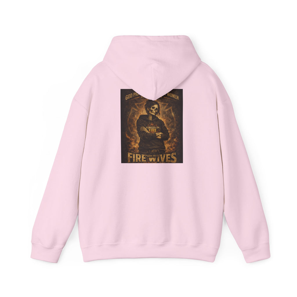 Forged in Fire Hoodie — Firewives Support Pullover