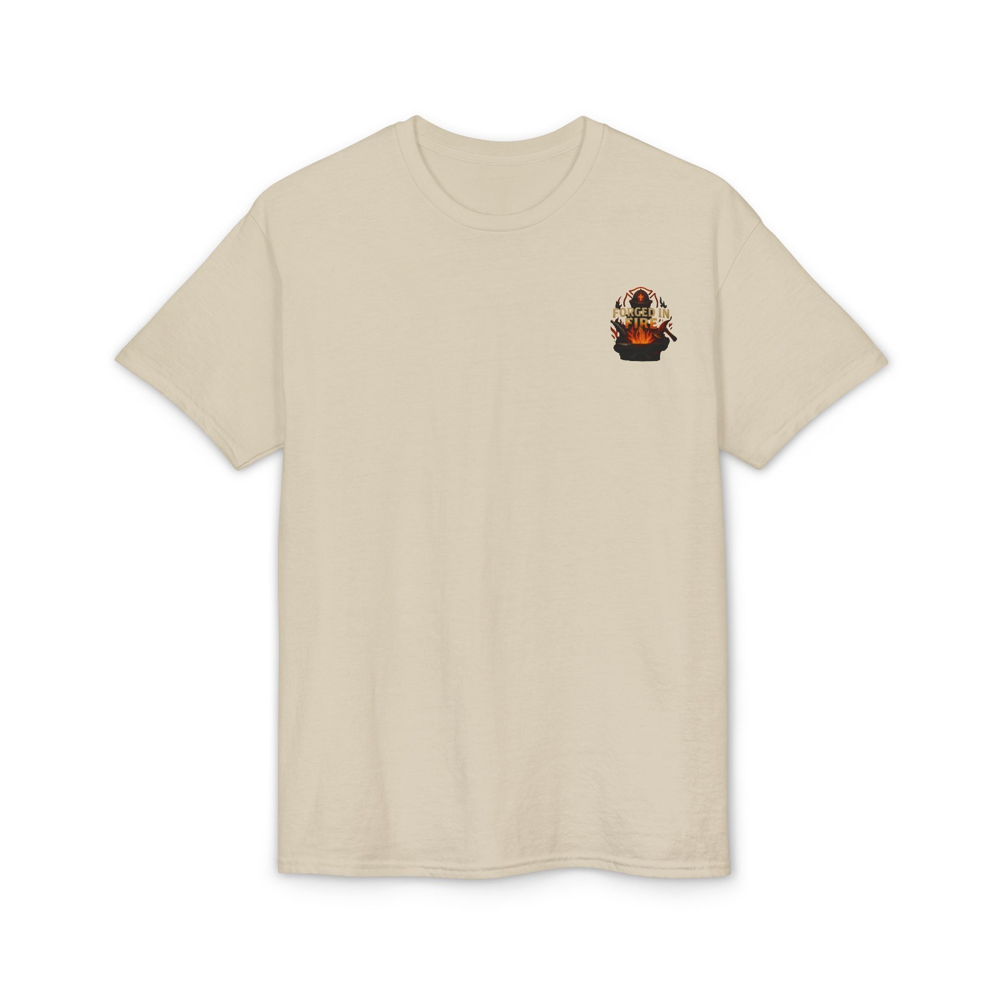 Forged In Fire — Strong Women Firefighter Tee