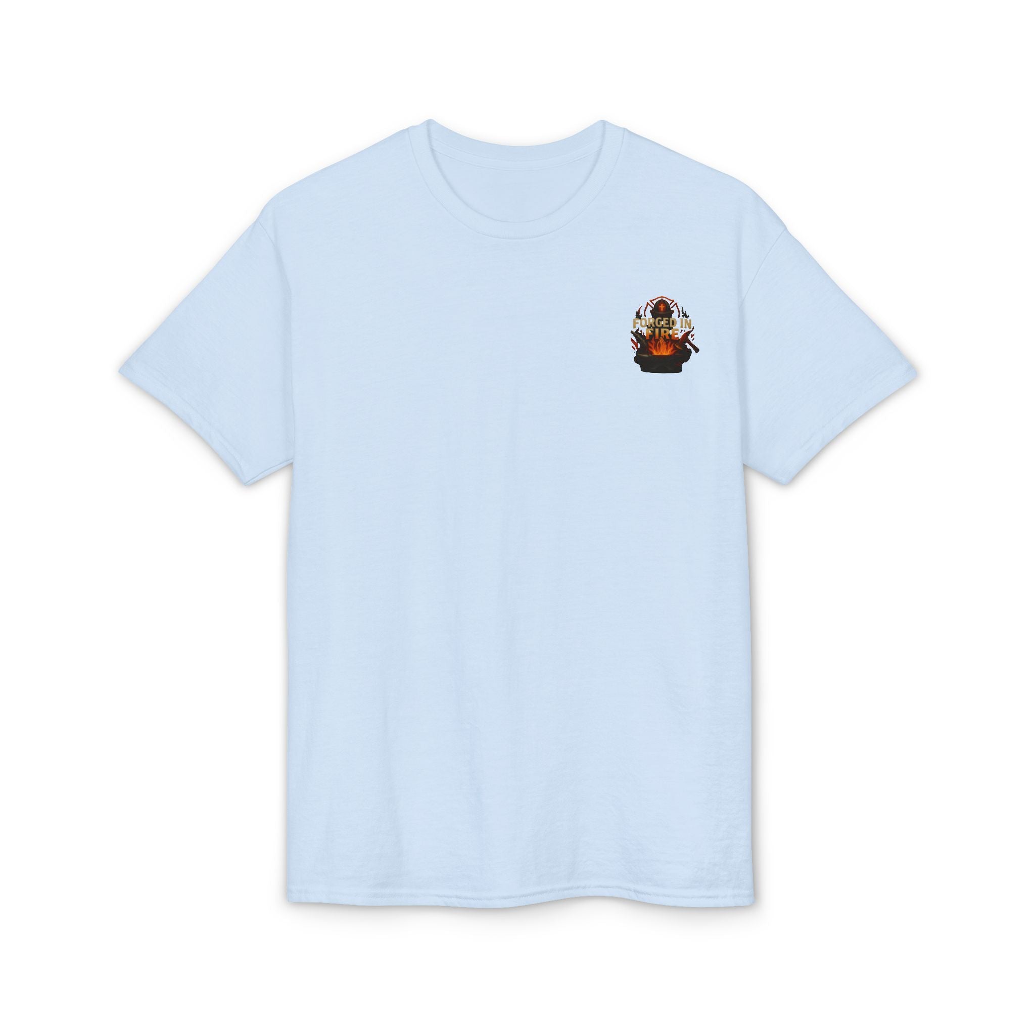 Forged In Fire — Strong Women Firefighter Tee