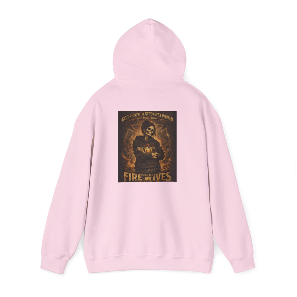 Forged in Fire Hoodie — Firewives Support Pullover