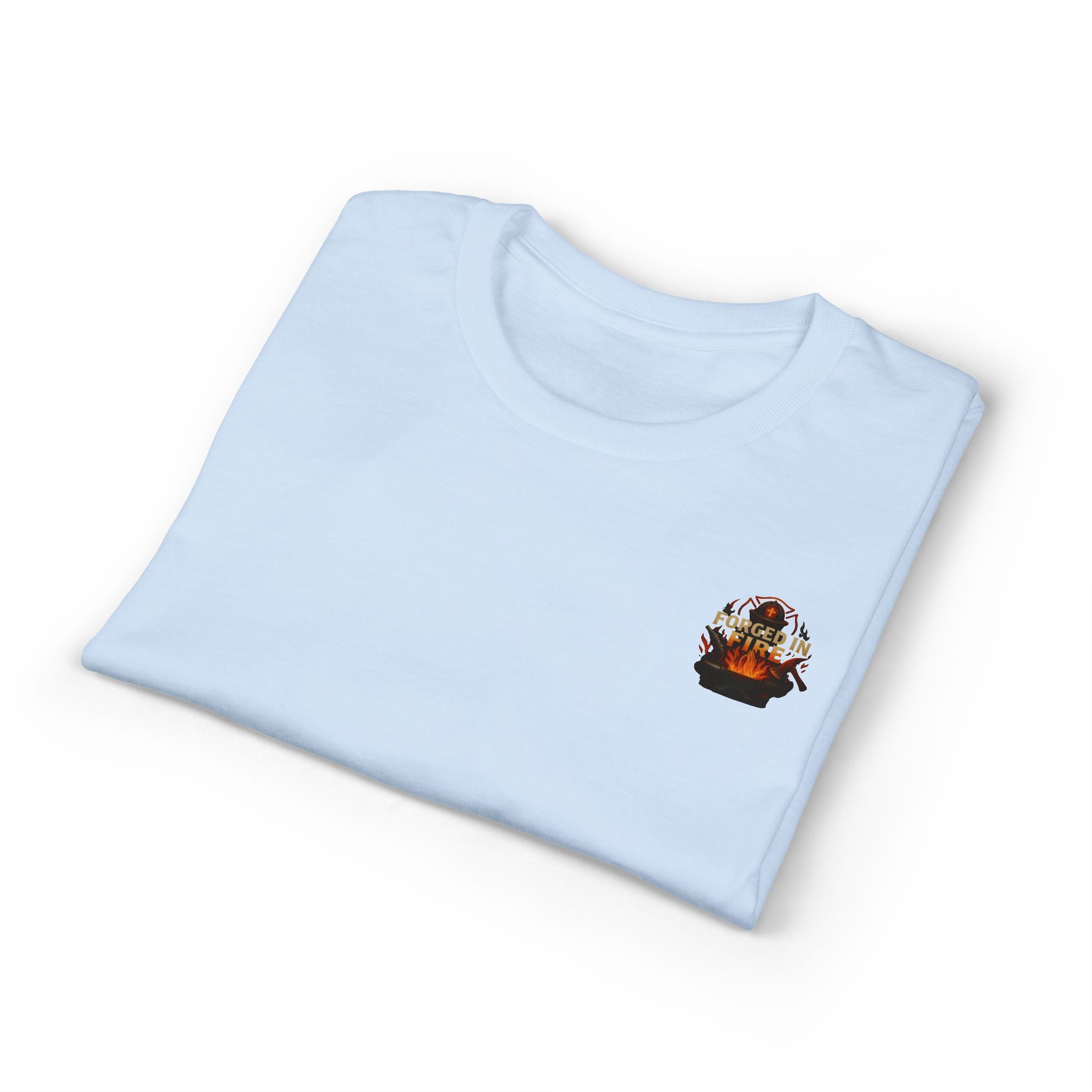 Forged In Fire — Strong Women Firefighter Tee