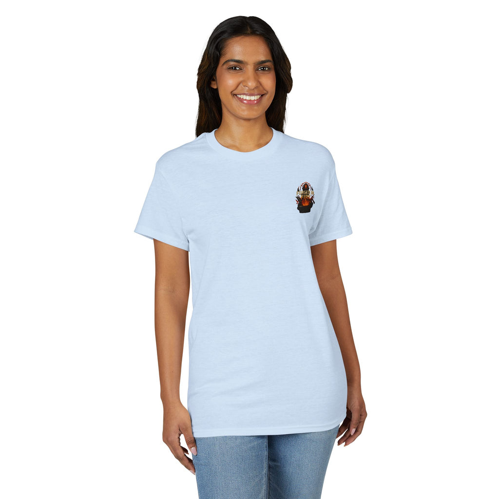 Forged In Fire — Strong Women Firefighter Tee