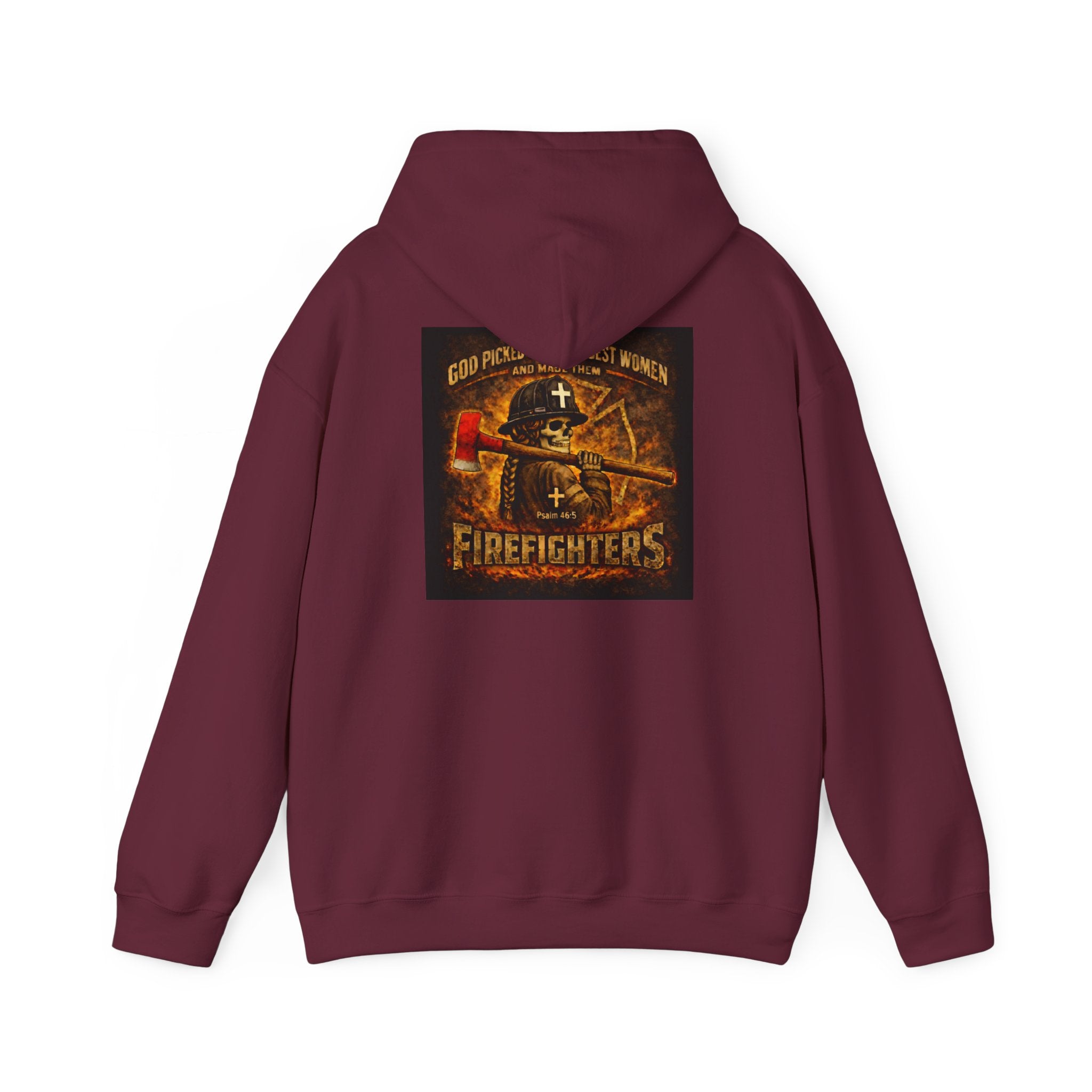 Forged In Fire — Strong Women Firefighter Pullover