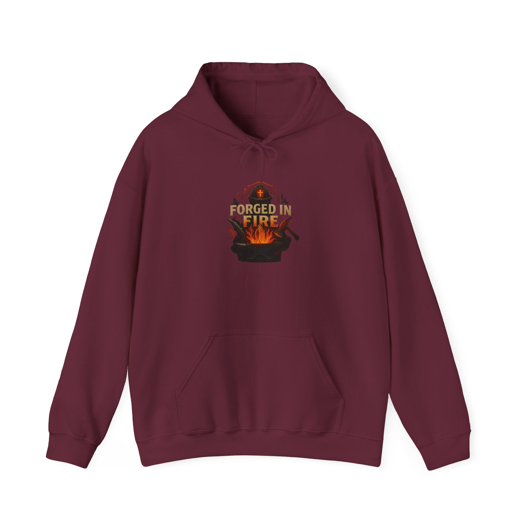 Forged in Fire Hoodie — Firewives Support Pullover