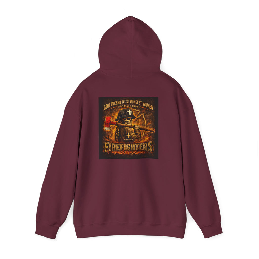 Forged In Fire — Strong Women Firefighter Pullover