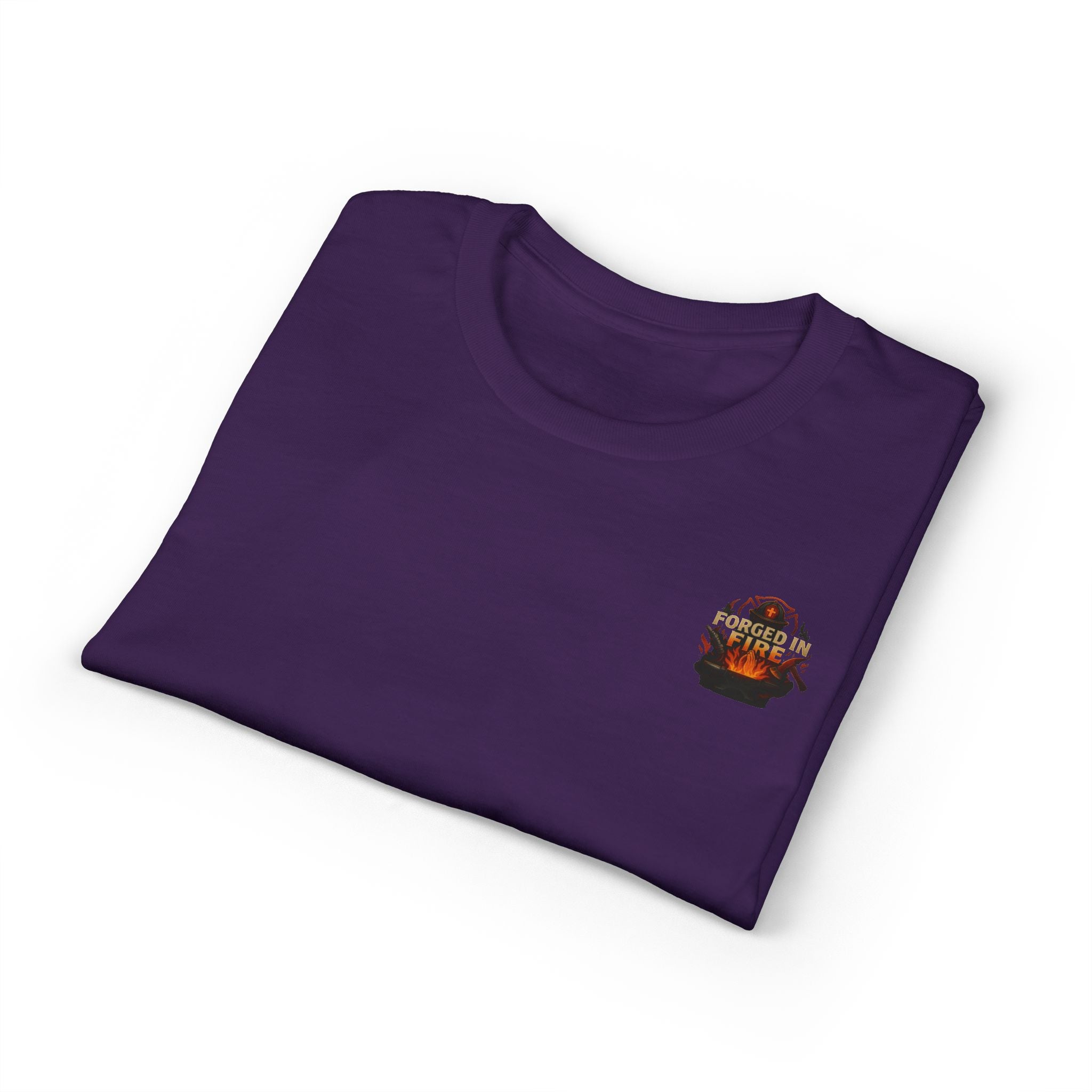 Forged In Fire — Strong Women Firefighter Tee