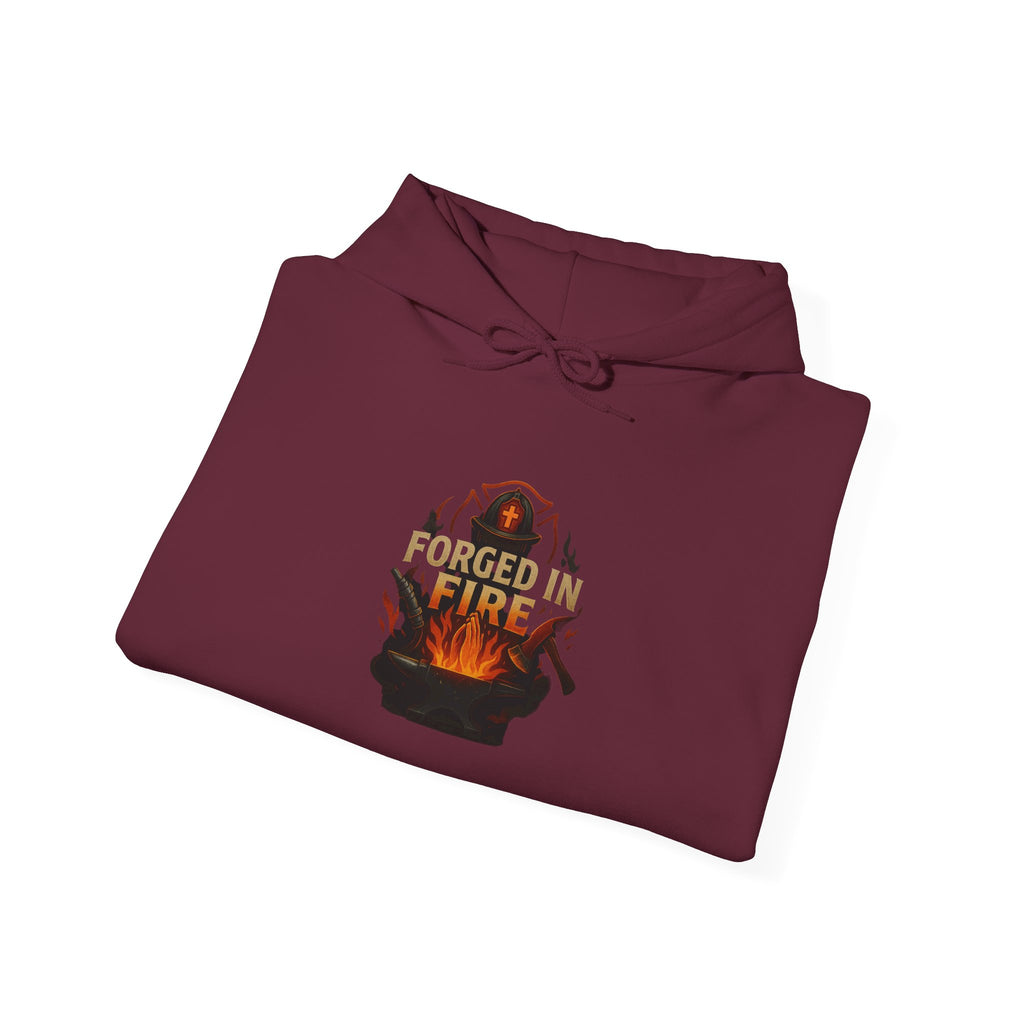 Forged in Fire Hoodie — Firewives Support Pullover