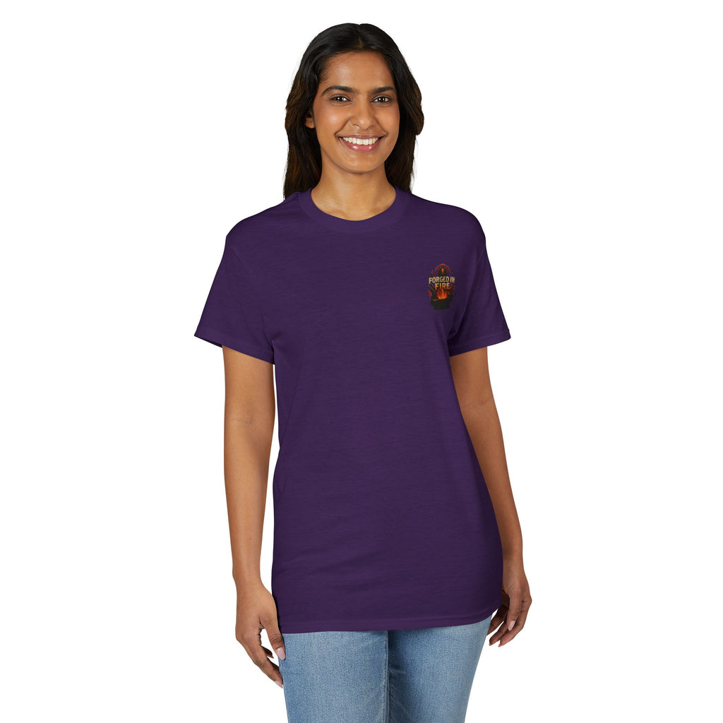 Fire Wife T-Shirt — "God Picked the Strongest Women" Firefighter Wife Gift