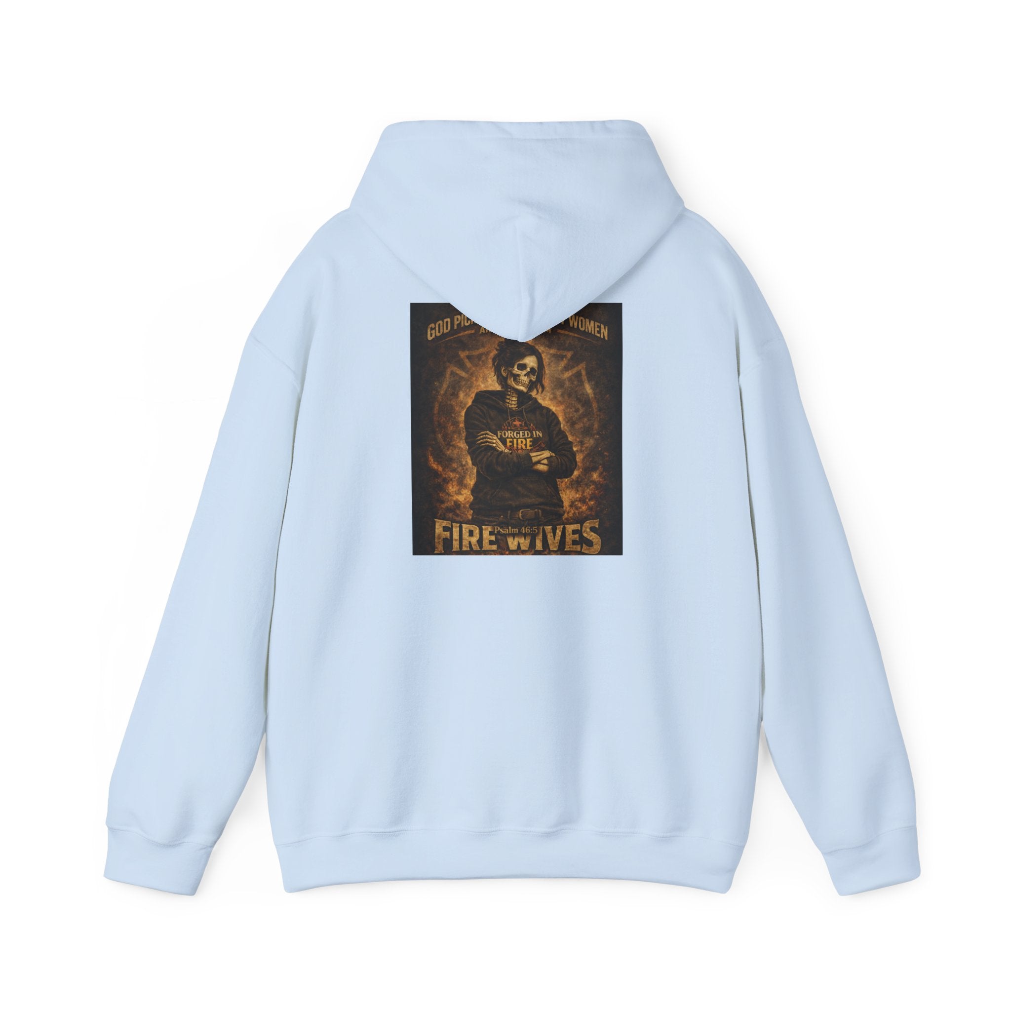 Forged in Fire Hoodie — Firewives Support Pullover