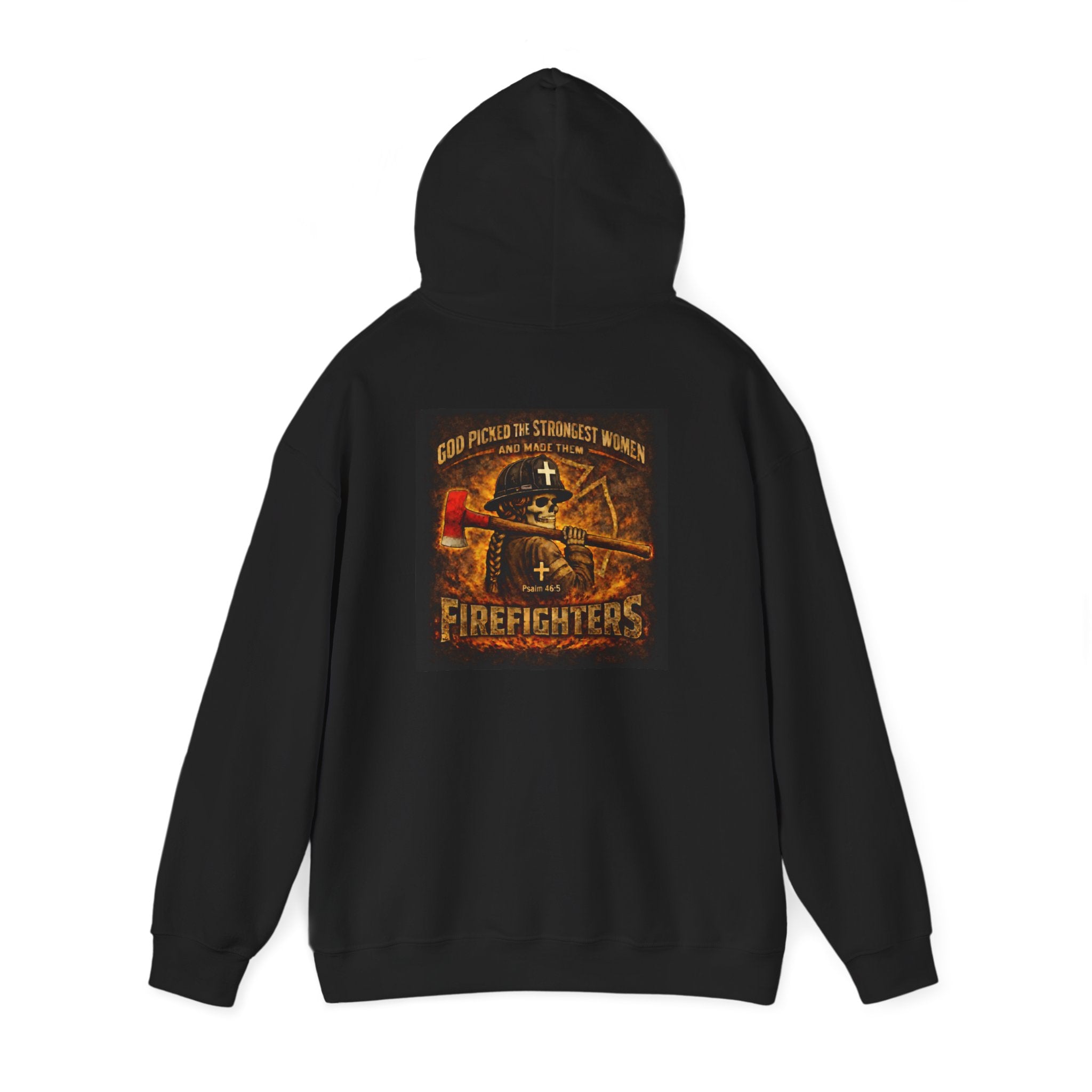 Forged In Fire — Strong Women Firefighter Pullover
