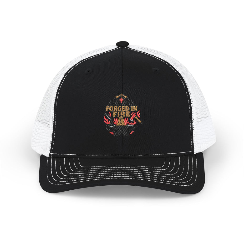 Forged in Fire Embroidered Trucker Cap